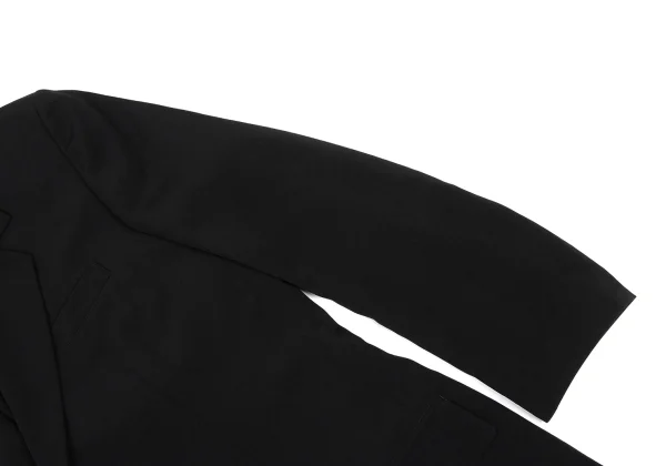 Yohji Yamamoto POUR HOMME Poly Blend Zippered Hem Jacket K-169381_006