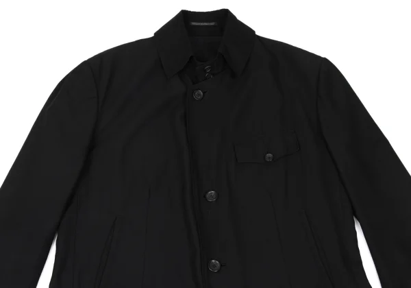 Yohji Yamamoto POUR HOMME Back Embroidery Design Long Jacket K-169382_007