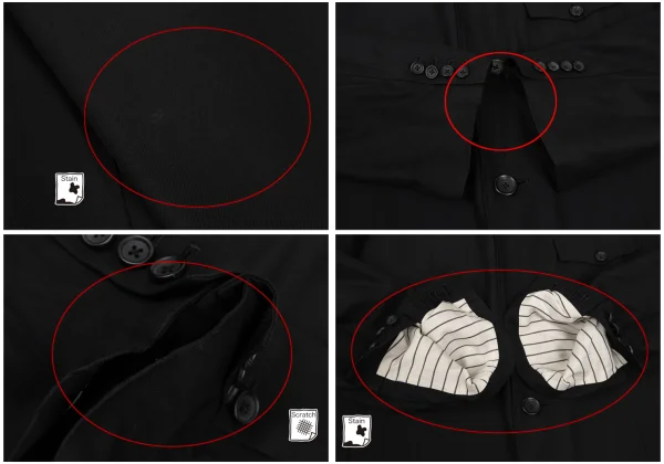 Yohji Yamamoto POUR HOMME Back Embroidery Design Long Jacket K-169382_014