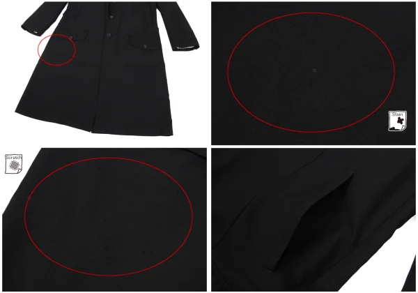 Yohji Yamamoto POUR HOMME Back Embroidery Design Long Jacket K-169382_015