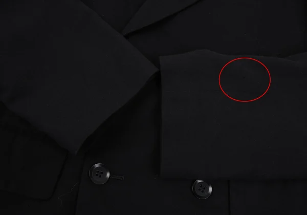 REGULATION Yohji Yamamoto MEN Switching Peaked Lapel Double Jacket K-169383_008