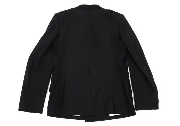 REGULATION Yohji Yamamoto MEN Switching Peaked Lapel Double Jacket K-169383_015