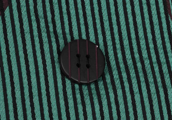 ISSEY MIYAKE Poly Wool Stripe Jacquard Coat K-169384_007