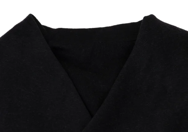 ISSEY MIYAKE Wool Reversible Drape Sleeveless Coat K-169387_005