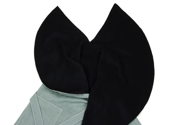 ISSEY MIYAKE Wool Reversible Drape Sleeveless Coat K-169387_006