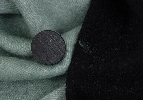 ISSEY MIYAKE Wool Reversible Drape Sleeveless Coat K-169387_012