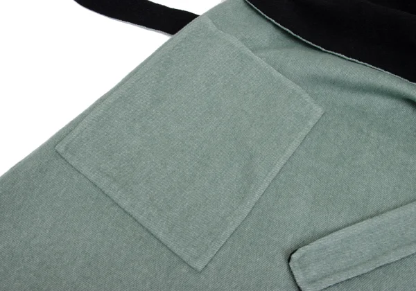 ISSEY MIYAKE Wool Reversible Drape Sleeveless Coat K-169387_015