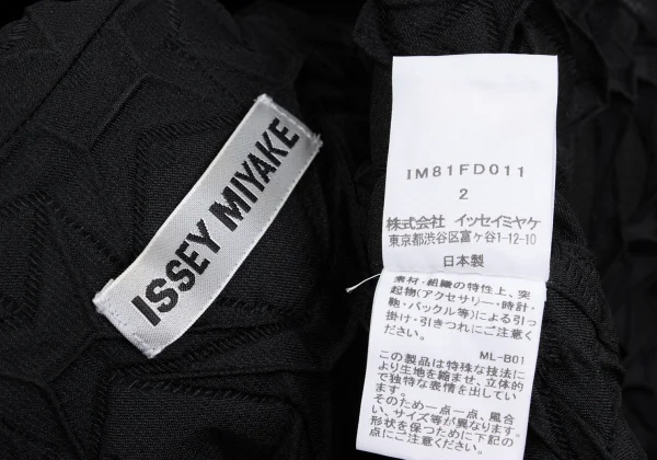 ISSEY MIYAKE 3D Steam Stretch Pleats Jacket K-169389_018
