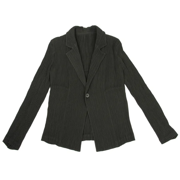 ISSEY MIYAKE Crepe Pleated Tailored Jacket K-169390_002