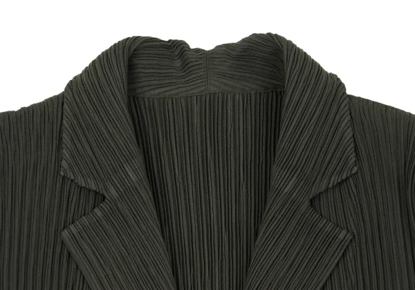 ISSEY MIYAKE Crepe Pleated Tailored Jacket K-169390_004