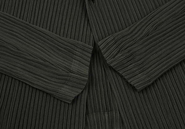 ISSEY MIYAKE Crepe Pleated Tailored Jacket K-169390_006