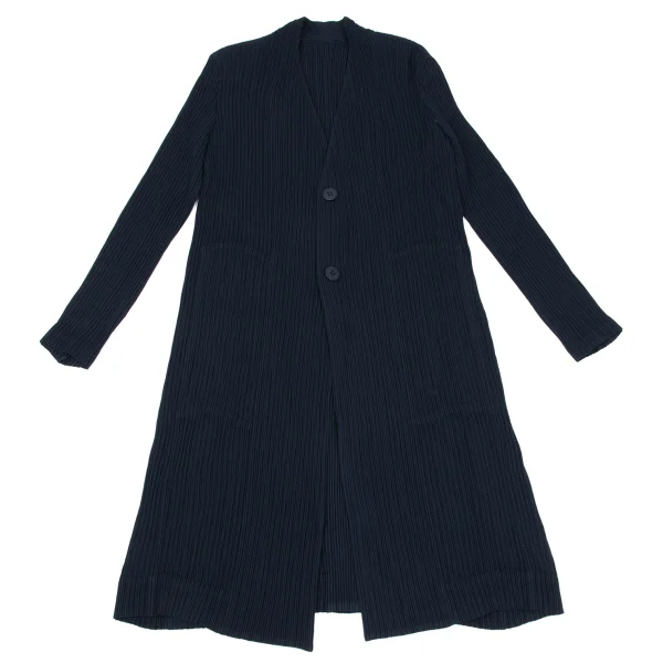 ISSEY MIYAKE Pleats Long Jacket K-169391_002