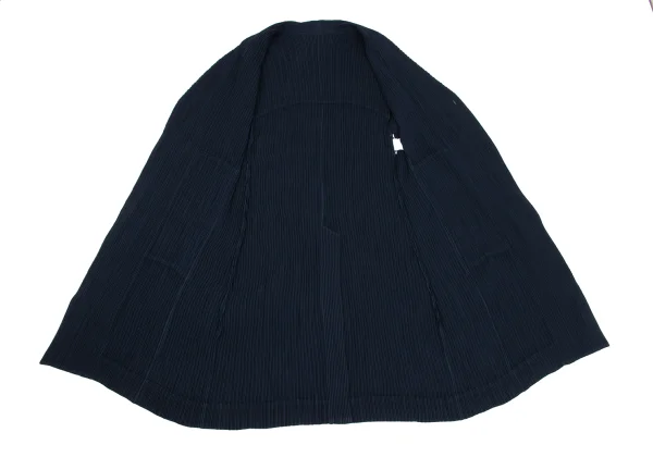 ISSEY MIYAKE Pleats Long Jacket K-169391_010