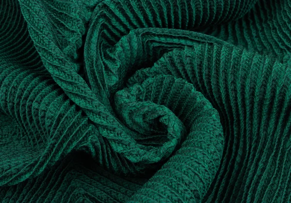 ISSEY MIYAKE 3D Stretch Pleats Shawl-collar Long Jacket K-169392_012