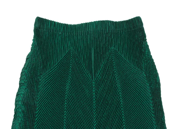 ISSEY MIYAKE 3D Steam Stretch Pleated Deformation Skirt K-169393_003
