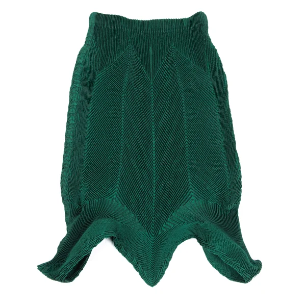 ISSEY MIYAKE 3D Steam Stretch Pleated Deformation Skirt K-169393_007
