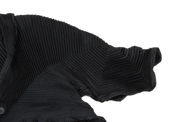 Unbranded 3D Steam Stretch Pleats Short Jacket K-169395_006