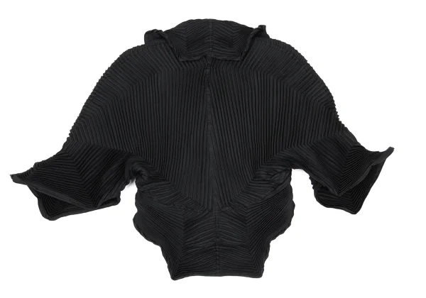 Unbranded 3D Steam Stretch Pleats Short Jacket K-169395_010