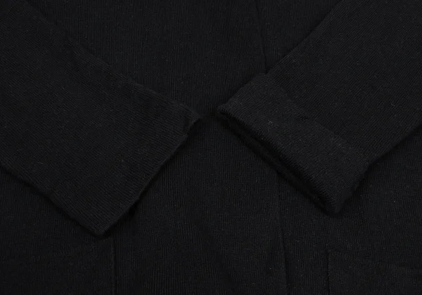 ISSEY MIYAKE Blended Fabric Buttonless Knit Cardigan K-169396_007