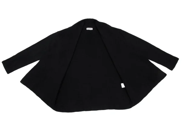 ISSEY MIYAKE Blended Fabric Buttonless Knit Cardigan K-169396_011