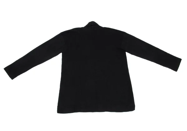 ISSEY MIYAKE Blended Fabric Buttonless Knit Cardigan K-169396_012