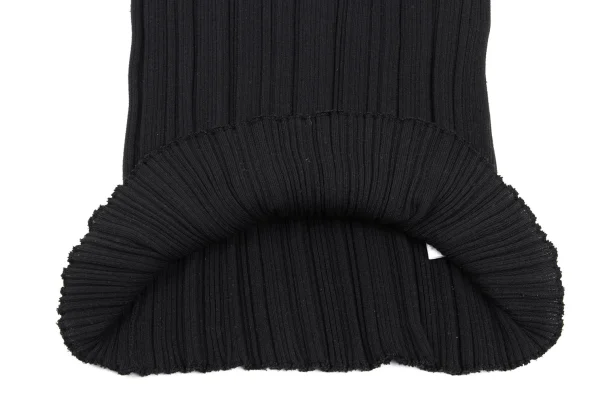 ISSEY MIYAKE Cotton Blended Rib Sleeveless Knit Top K-169397_010