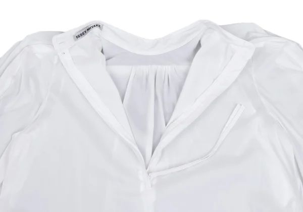 ISSEY MIYAKE Stretched Deformation Design Blouse K-169398_011