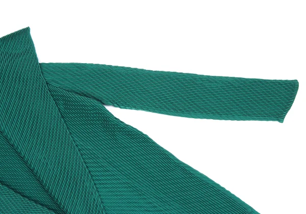 ISSEY MIYAKE Pleated Buttonless Cardigan K-169400_004