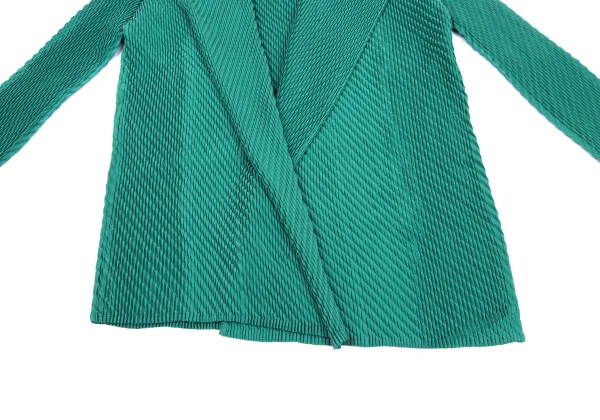 ISSEY MIYAKE Pleated Buttonless Cardigan K-169400_006