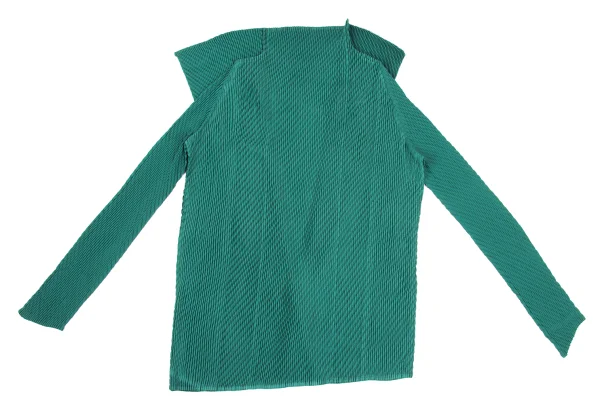 ISSEY MIYAKE Pleated Buttonless Cardigan K-169400_008