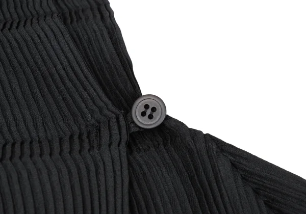ISSEY MIYAKE Zig Zag Pleats Wrap Blouse K-169401_005