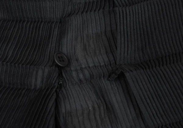 ISSEY MIYAKE Zig Zag Pleats Wrap Blouse K-169401_010