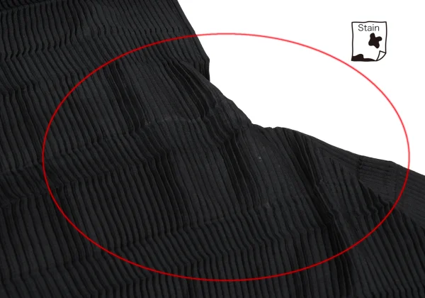 ISSEY MIYAKE Zig Zag Pleats Wrap Blouse K-169401_014