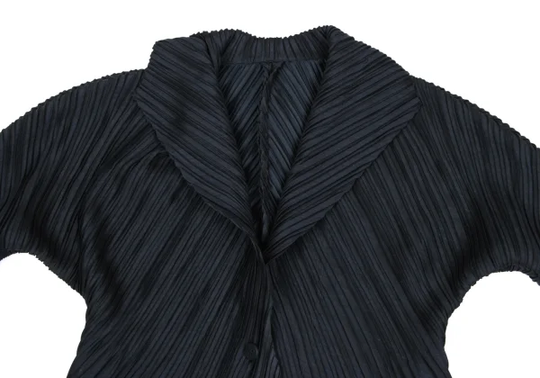 ISSEY MIYAKE Fade Pleats Wide Collar Blouse K-169403_003
