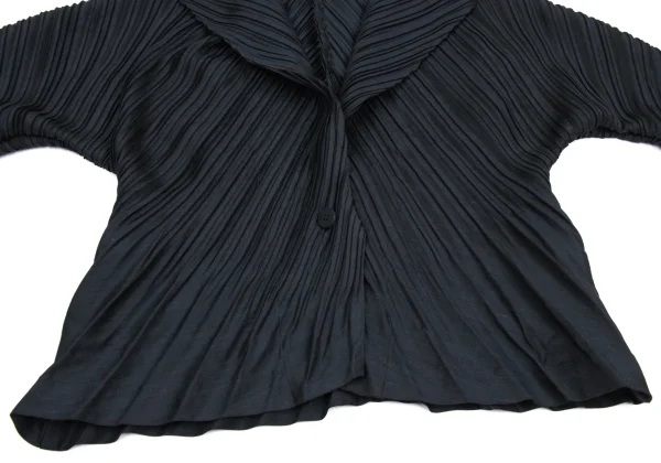 ISSEY MIYAKE Fade Pleats Wide Collar Blouse K-169403_007