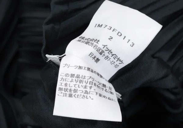 ISSEY MIYAKE Fade Pleats Wide Collar Blouse K-169403_014