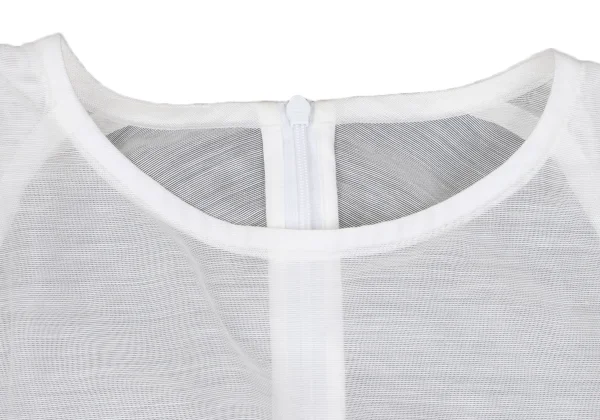 ISSEY MIYAKE Ramie Blended Sheer Blouse K-169411_004