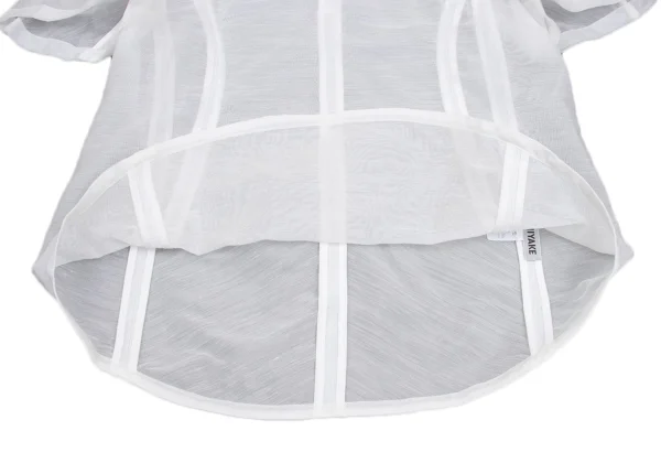 ISSEY MIYAKE Ramie Blended Sheer Blouse K-169411_008