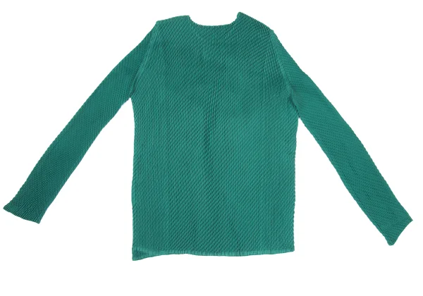 ISSEY MIYAKE Pleated Crew Neck T Shirt K-169412_008