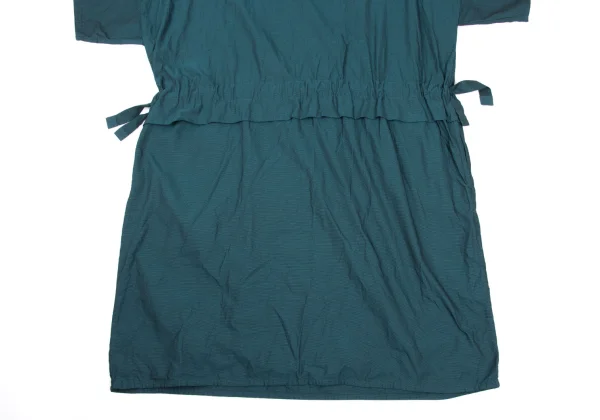 ISSEY MIYAKE Waist String Design Short Sleeve Dress K-169416_010