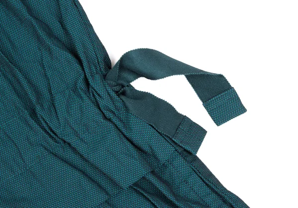 ISSEY MIYAKE Waist String Design Short Sleeve Dress K-169416_011