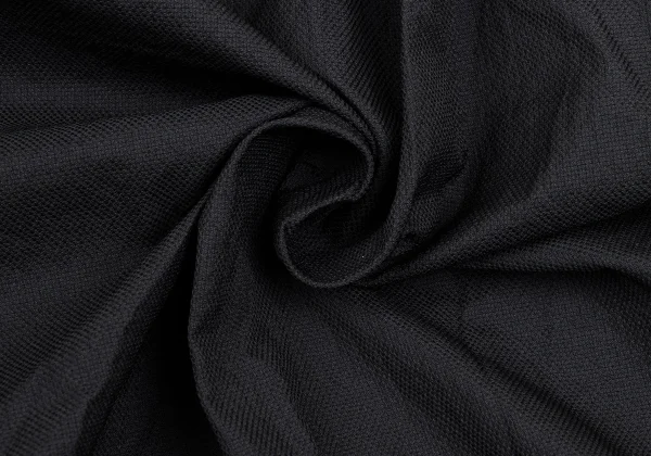 イッセイミヤケISSEY MIYAKE ポリワイドクロップドパンツ 黒2 K-169418_009