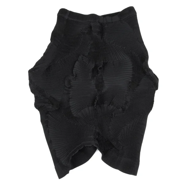 ISSEY MIYAKE 3D Steam Stretch Woven Skirt K-169420_010