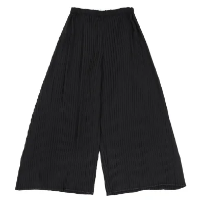 ISSEY MIYAKE Pleated Flare Wide Pants