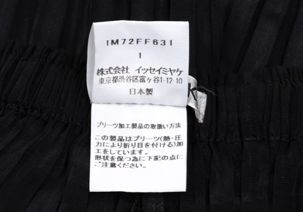 ISSEY MIYAKE Pleated Flare Wide Pants K-169422_009