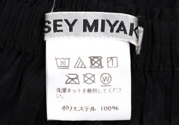 ISSEY MIYAKE Pleated Flare Wide Pants K-169422_010