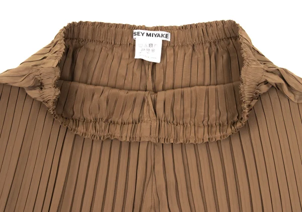 ISSEY MIYAKE Pleated Flare Wide Pants K-169423_003