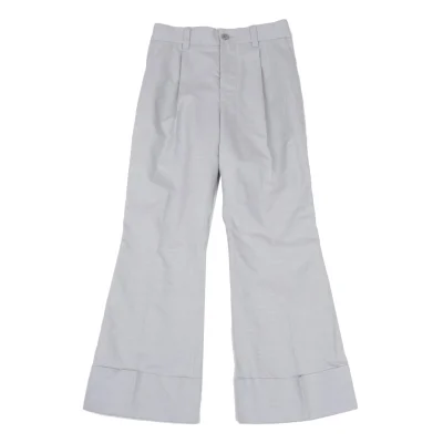 ISSEY MIYAKE Paper Blended Cotton Double Pants
