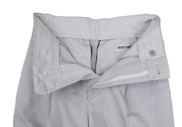 ISSEY MIYAKE Paper Blended Cotton Double Pants K-169426_005
