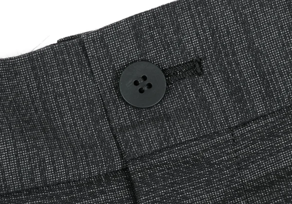 ISSEY MIYAKE Paper Blended Lame Cotton Double Pants K-169427_003